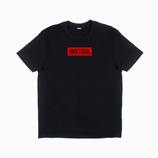 Adult Unisex Unstuck Red Tag T-shirt